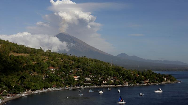 Bali reopens airport after volcano eruption grounded flights