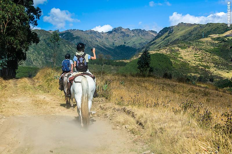 Horseback Riding to Ancient Pyramids At Hacienda Zuleta 