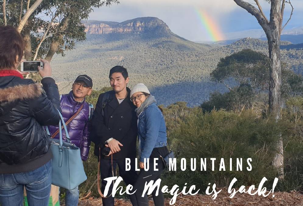 Tourists encouraged to return to Blue Mountains 