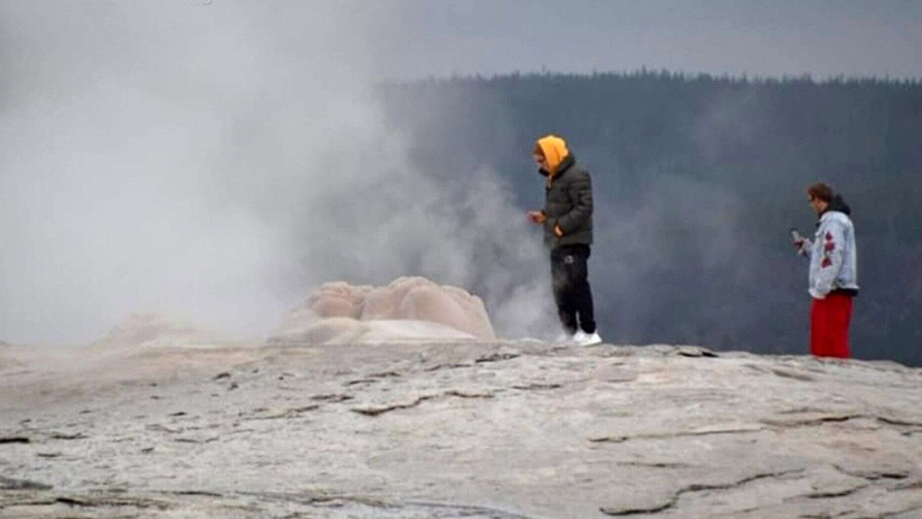 Tourists arrested at Yellowstone National Park