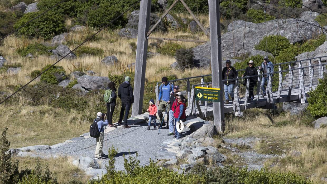 Aoraki/Mt Cook National Park visitor numbers continue to climb