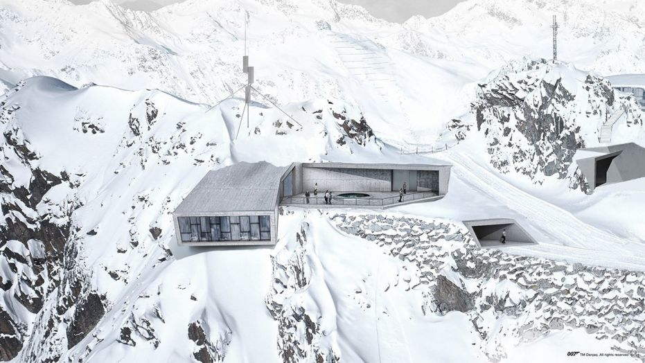 Austria opening James Bond museum built into side of snowy mountain