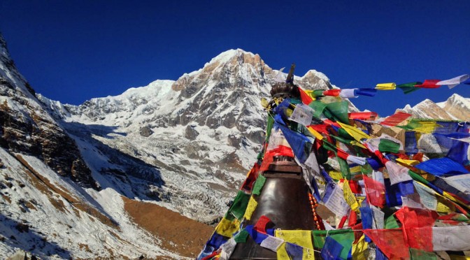 Tea house trekking in the Himalayas — Annapurna base camp