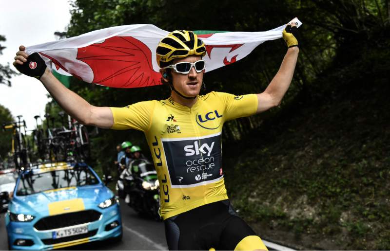 Geraint Thomas claims Tour de France title