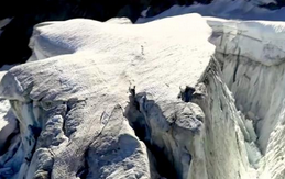 Italian valley reopens to visitors after red alert over crack in Alpine glacier