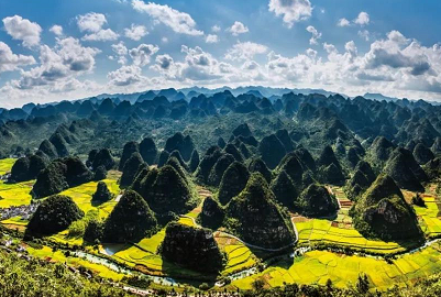 天下山峰何其多，惟有此处峰成林