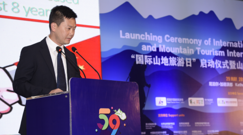 Mr. Zhu Xi Shares the Mutual Tourism Destination Markets between China and Nepal