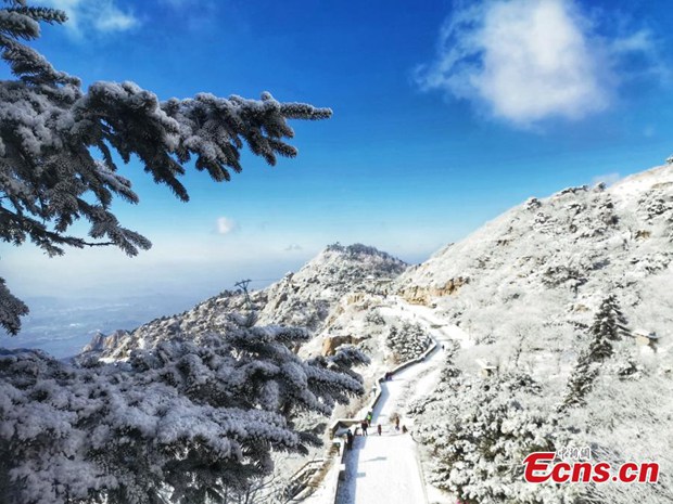 Snow scenery of E China