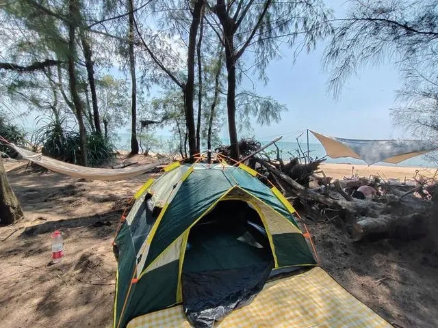 Camping gains popularity in South China