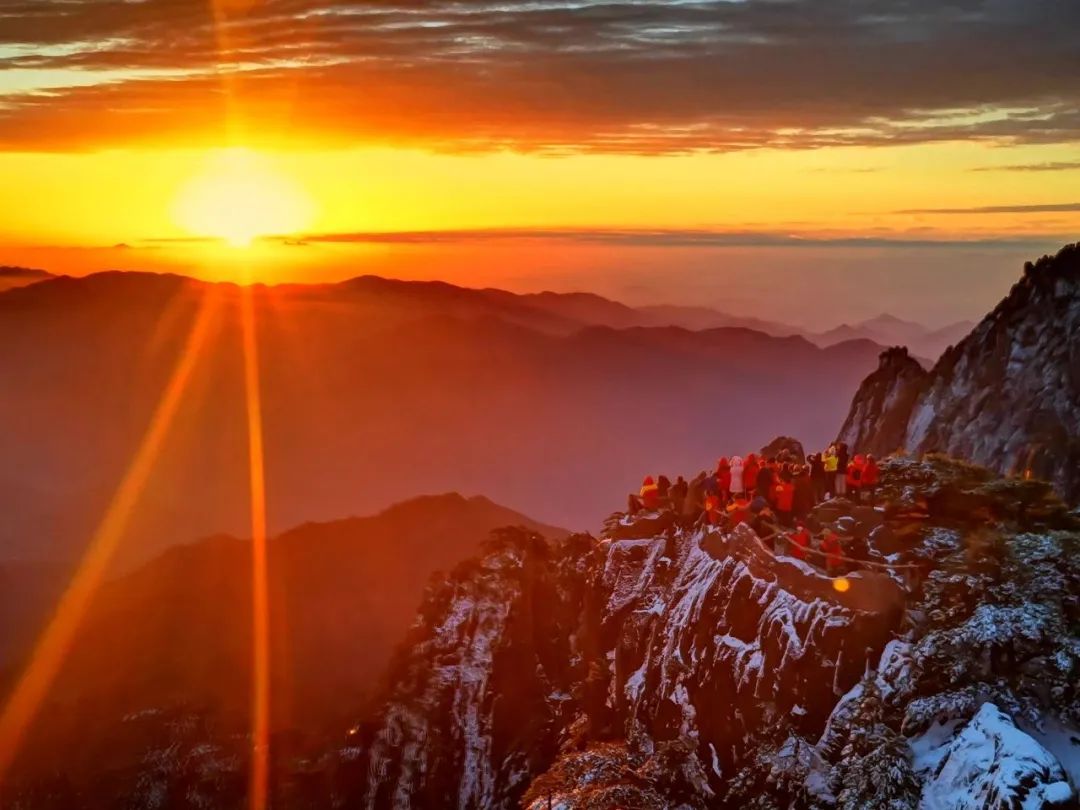 冬韵黄山，人间仙境