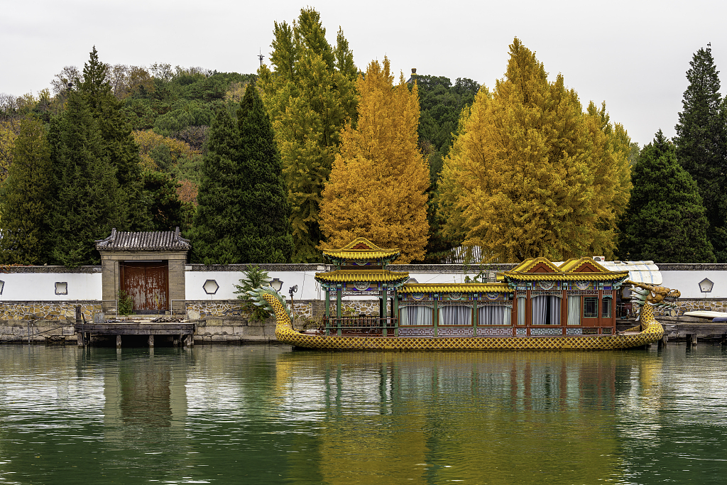 Fall color is peaking in Beijing parks