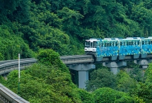 全国首趟“熊猫专列·安逸号”旅游团走进兴义