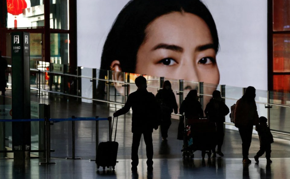 China logs nearly 40 million entry-exit trips in two months