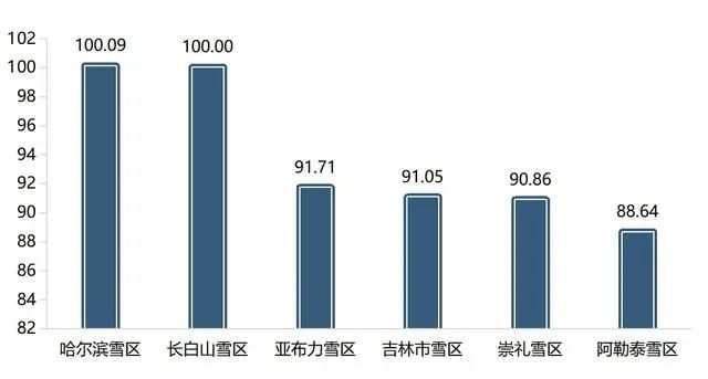 长白山指数最新成果发布：引入“雪区”概念，哈尔滨、长白山、亚布力位居前三