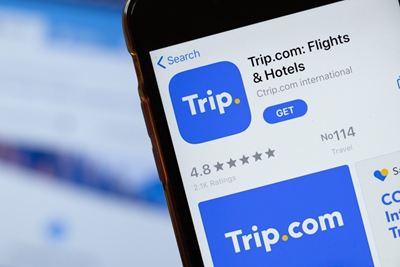 Trip.com net income increases 80% from the previous quarter