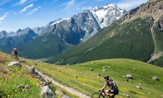 Summer fun in the French mountains