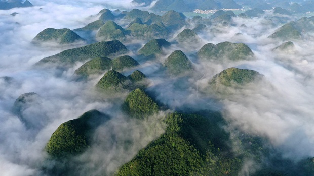 Anlong County in southwest China