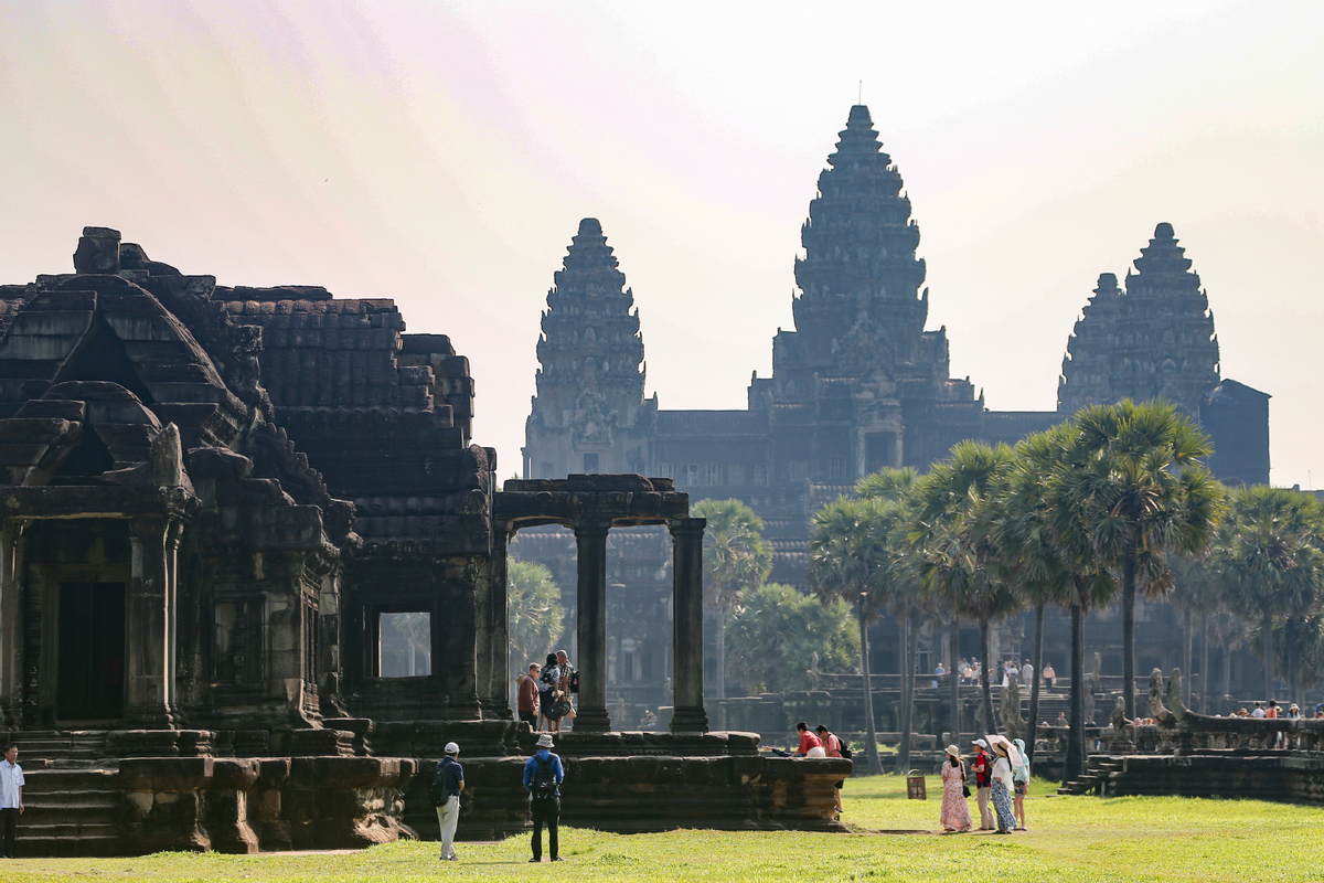 Chinese tourist arrivals to Cambodia